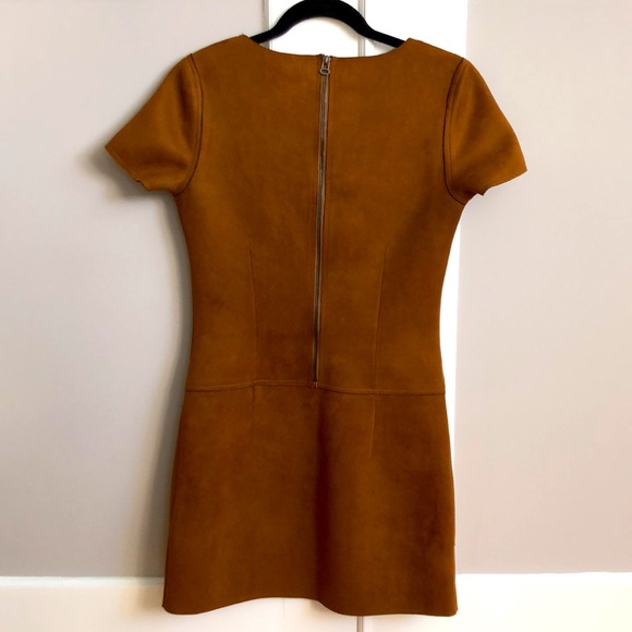 Le Château Faux Suede Dress - Picture 2 of 3